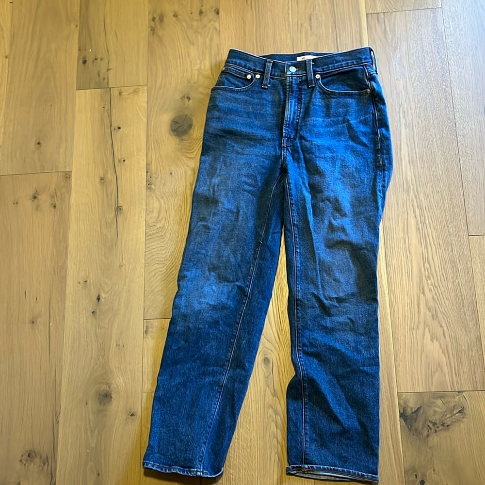 Madewell Perfect Vintage Straight Jean Sz 27
